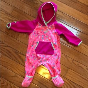 North face body suit FLEECE